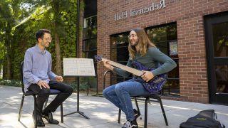 Music Composition student with Dr. Conklin